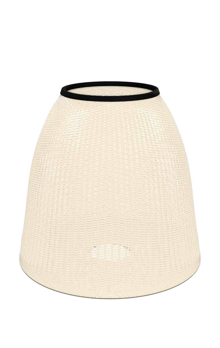 Woven Bell — 3D printable lampshade