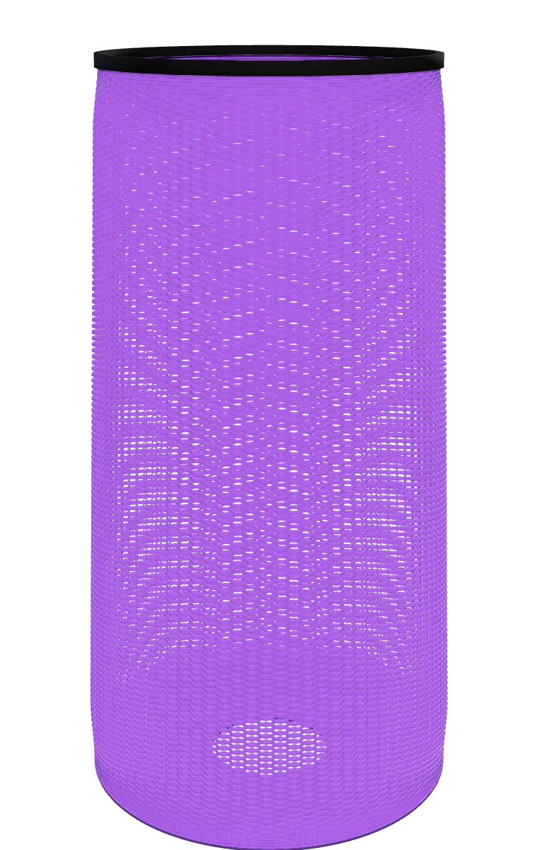 Woven Column — 3D printable lampshade