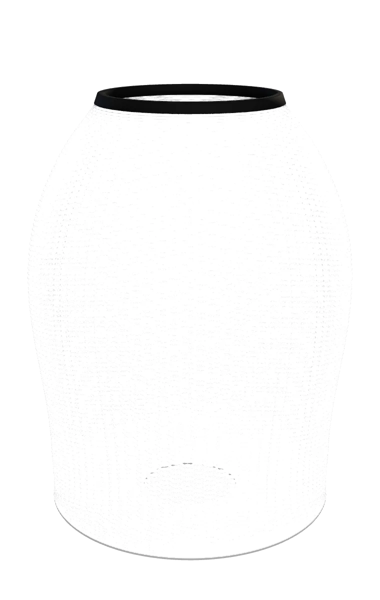 Woven Dome — 3D printable lampshade